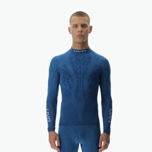 Férfi hosszú ujjú termikus felső UYN Elevatyon Biomorph Turtle Neck blue atoll (Elevatyon Biomorph Turtle Neck U100510) kép