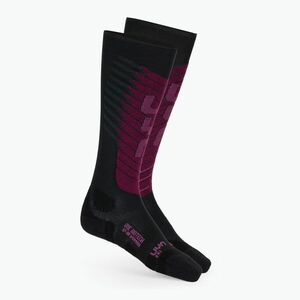 Női sízokni UYN Ski One Biotech black/purple (Ski One Biotech S100327) kép