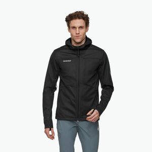 Férfi softshell dzseki Mammut Ultimate VIII Softshell Hooded black (Ultimate VIII Softshell Hooded 1011-02670-0001) kép