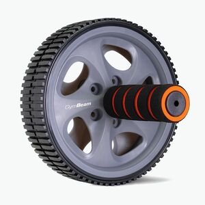 Hasgörgő GymBeam Ab Wheel black/grey/orange (Ab Wheel 29117) kép