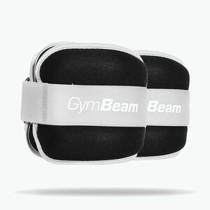 Csukló- és bokasúlyok GymBeam 2 x 1 kg black (47626) kép