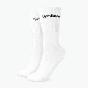 Férfi zoknik GymBeam 32620 3/4 3 pár white (32620 3/4 32620-5) kép