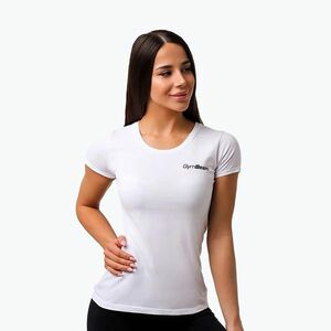 Női póló GymBeam Basic white (Basic 34357) kép