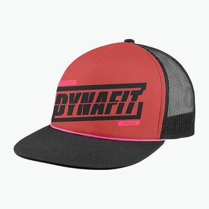 Baseballsapka DYNAFIT Graphic Trucker mineral red/tabloid (Graphic Trucker 08-0000071276) kép