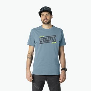 Férfi póló DYNAFIT Graphic CO smoke blue/tabloid (Graphic CO 08-0000070998) kép