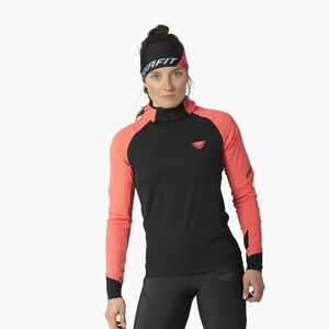 Női futó pulóver DYNAFIT Alpine Hooded ultra coral/0910 (Alpine Hooded 08-0000071989) kép