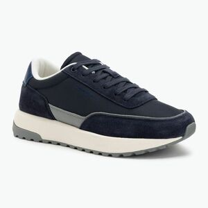 Férfi cipők Calvin Klein HM0HM01714 alacsony szárú fűzős Repreve mix navy/granite road/cobalt (Low Top Lace Up Repreve Mix HM0HM017140IP) kép