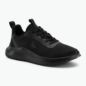 Férfi cipők Calvin Klein YM0YM01387 Eva Runner Mix NY triple black (Eva Runner Mix NY YM0YM013870GJ) kép