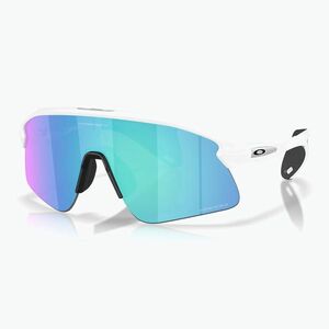 Napszemüveg Oakley Stunt Devil matte white/Prizm Sapphire (Stunt Devil OO9517-0439) kép