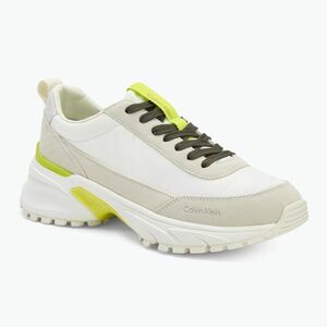 Női cipők Calvin Klein YW0YW02075 Hike Runner MG Nylon Mix bright white/primrose/beluga (Hike Runner MG Nylon Mix YW0YW0207502V) kép