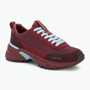 Női cipő Calvin Klein YW0YW01995 Hike Runner Casual Ny-Su AOP WN burgundy (Hike Runner Casual Ny-Su AOP WN YW0YW01995VH2) kép