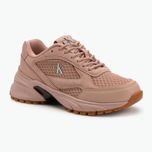 Női cipők Calvin Klein YW0YW01994 Hike Runner Mesh Mix tuscany/burgundy/honey (Hike Runner Mesh Mix YW0YW019940K0) kép