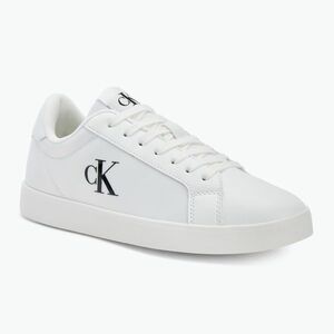 Női cipők Calvin Klein YW0YW01781 3 Cupsole Laceup PU MG bright white (3 Cupsole Laceup PU MG YW0YW01781YAF) kép