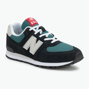 Cipők New Balance Classic 574's V1 brighton black/green/white (Classic 574's V1 GC574MGH) kép
