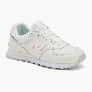 Női cipők New Balance Classic 574's V2 white/light pink (Classic 574's V2 WL574FJ2) kép