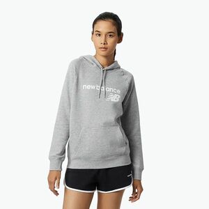 Női kapucnis pulóver New Balance Core Fleece Hoodie grey (Core Fleece Hoodie WT03810AG) kép