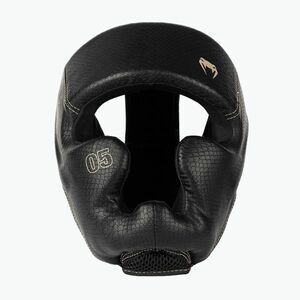 Boksz fejvédő Venum Impact Evo Scales Headgear black (Impact Evo Scales Headgear VENUM-05804) kép