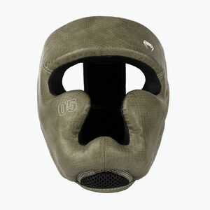 Box fejvédő Venum Impact Evo Scales Headgear army green (Impact Evo Scales Headgear VENUM-05804) kép