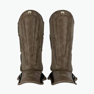 Lábszár- és lábfejvédők Venum Impact Evo Scales Shinguards brown (Impact Evo Scales Shinguards VENUM-05805) kép