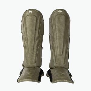 Sípcsont- és lábvédők Venum Impact Evo Scales Shinguards army green (Impact Evo Scales Shinguards VENUM-05805) kép