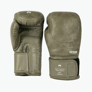 Boxkesztyűk Venum Impact Evo Scales Boxing army green (Impact Evo Scales Boxing VENUM-05802) kép