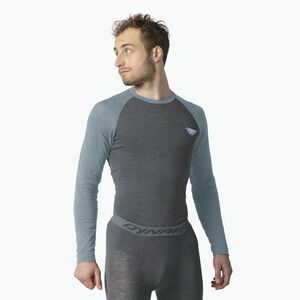 Férfi thermo hosszú ujjú DYNAFIT Tour Light Merino smoke blue (Tour Light Merino LS 08-0000071364) kép