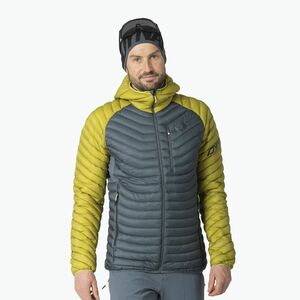 Férfi pehelydzseki DYNAFIT Radical Down RDS Hooded golden lime (Radical Down RDS Hooded 08-0000070914) kép