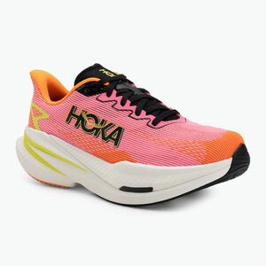 Női futócipő Hoka Mach X 3 neon rose/neon tangerine (Mach X 3 1168721-NNRS) kép