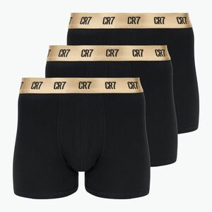 Férfi boxeralsó CR7 Basic Trunk 3 pár black (Basic Trunk 300-8100-49-2768) kép