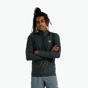 Férfi futó pulóver New Balance Space Dye 1/4 Zip black (Space Dye 1/4 Zip MT41915BKH) kép
