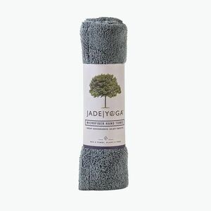 Jógatörölköző JadeYoga Microfiber Hand gray (Microfiber Hand TMFGRS) kép