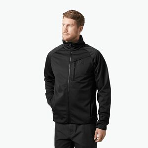 Férfi vitorlás pulóver Helly Hansen Hp Windproof Fleece 2.0 ebony (Hp Windproof Fleece 2.0 34473_980) kép