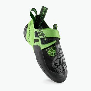 Férfi mászócipő La Sportiva Skwama Vegan black/flash green (Skwama Vegan ZFCS032K00E24) kép
