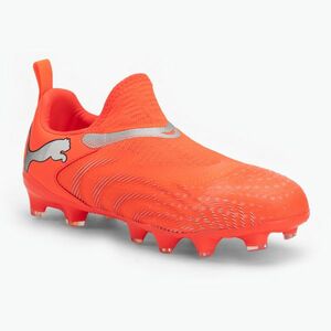 Gyerek focicipő PUMA Future 9 Match LL FG/AG Jr glowing red/puma white/puma black/puma silver (Future 9 Match LL FG/AG Jr 108722 01) kép