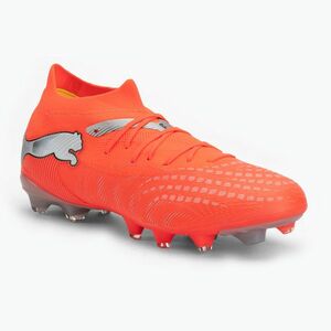 Futballcipő PUMA Future 9 Fusion FG/AG glowing red/puma white/puma black/puma silver (Future 9 Match FG/AG 108713 01) kép