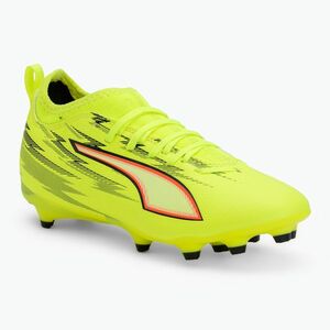 Gyerek focicipő PUMA Ultra 6 Match FG/AG Jr yellow alert/puma black/glowing red/lime squeeze (Ultra 6 Match FG/AG Jr 108701 01) kép