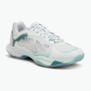 Női kézilabda cipő PUMA Vantage Nitro Game On Puma White/Baltic Blue/Fresh Water (Vantage Nitro Game On 108896 02) kép