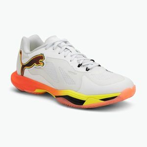 Kézilabdacipők PUMA Vantage Nitro Game On puma white/glowing red/ultra blue (Vantage Nitro Game On 108895 01) kép