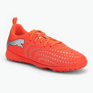 Gyerek focicipő PUMA Future 9 Play TT Jr glowing red/puma white/puma black/puma silver (Future 9 Play TT Jr 108929 01) kép