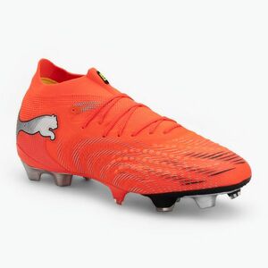 Focicipők PUMA Future 9 Ultimate FG glowing red/puma white/puma black/puma silver (Future 9 Ultimate FG 108883 01) kép