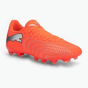 Focicipő PUMA Future 9 Play FG/AG glowing red/puma white/puma black/puma silver (Future 9 Play FG/AG 108715 01) kép