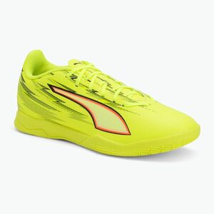 Focicipő PUMA Ultra 6 Play IT yellow alert/puma black/glowing red/lime squeeze (Ultra 6 Play IT 108983 01) kép