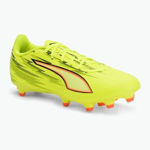 Focicipő PUMA Ultra 6 Play FG/AG yellow alert/puma black/glowing red/lime squeeze (Ultra 6 Play FG/AG 108704 01) kép