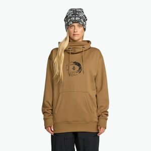 Női snowboard pulóver Volcom Riding Hydro P/O bronze (Riding Hydro P/O H4152602_BRZ) kép