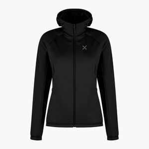 Női kapucnis pulóver Montura Fadis Grid Hooded Maglia black (Fadis Grid Hooded Maglia MMAP85W-90) kép