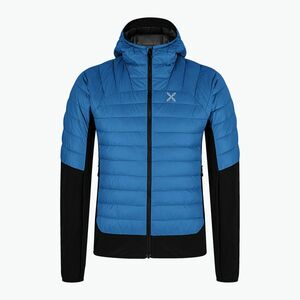Férfi skitúra dzseki Montura Peak Hybrid Hooded blue (Peak Hybrid Hooded MJAK71X-850) kép
