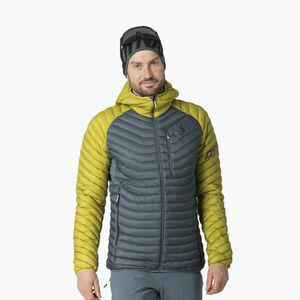 Férfi pehelykabát DYNAFIT Radical Down Hooded golden lime/0720 (Radical Down Hooded 08-0000070914) kép