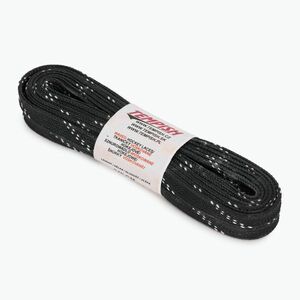 Korcsolyafűzők Tempish Hockey Waxed black (Hockey Waxed 131000243-240BLK) kép