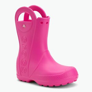 Gyerek gumicsizma Crocs Handle It Rain Boot Kids Pink Crush (Handle It Rain Boot Kids 211052-6TW) kép