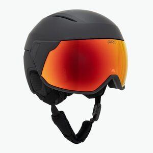 Sí sisak Giro Orbit Spherical Mips matte black/vivid ember (Orbit Spherical Mips GR-7172837) kép